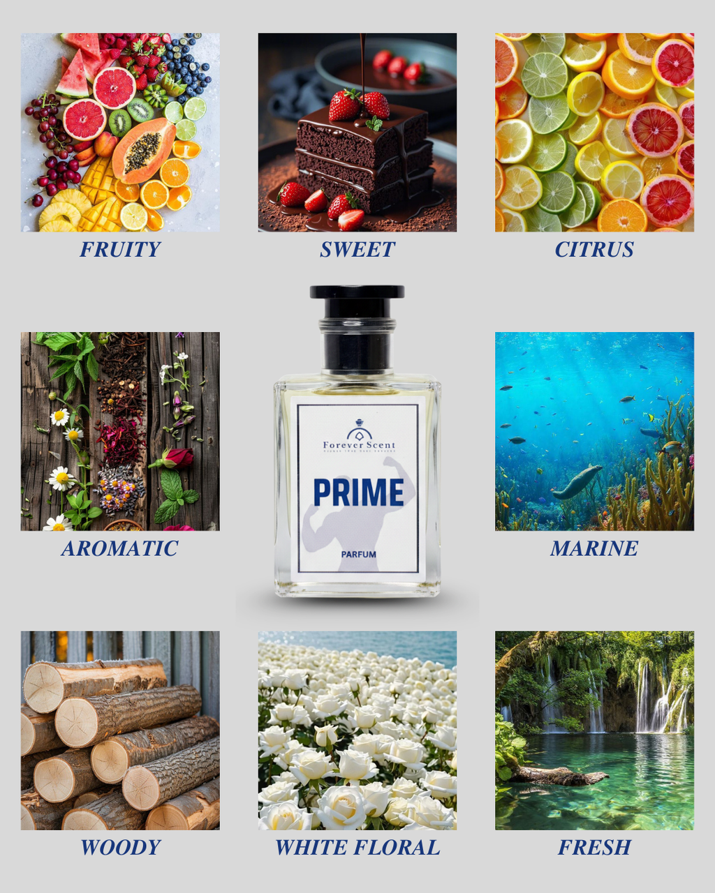 PRIME By Forever Scent | Fresh & Energetic Men’s Perfume