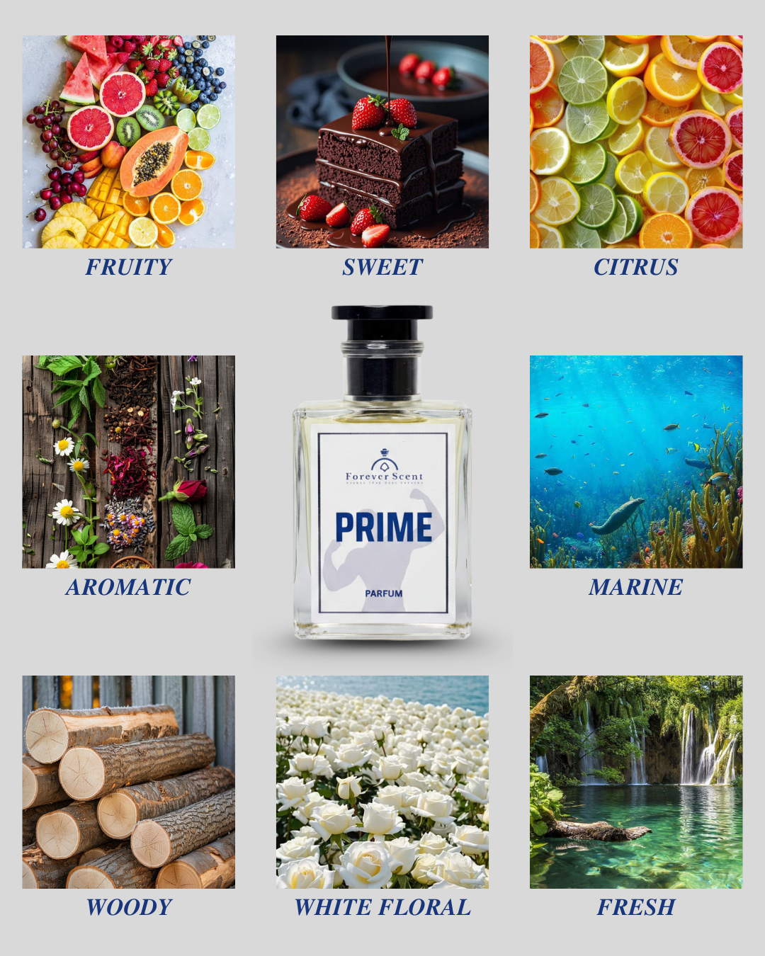 PRIME By Forever Scent | Fresh & Energetic Men’s Perfume